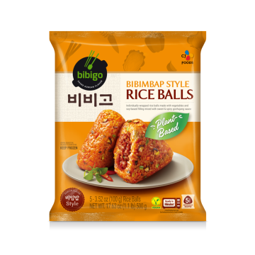 CJ Plantable_bibigo Rice Ball bibimbap  500G 韓式素食飯糰(拌飯風味)