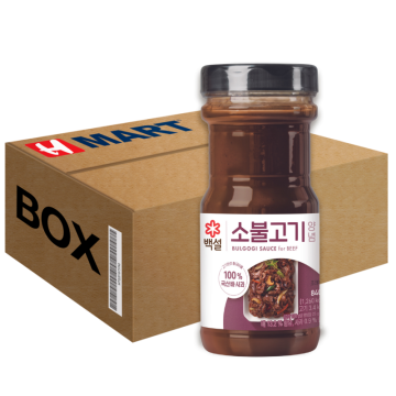 CJ 백설 소불고기양념 840G*12 (BOX)