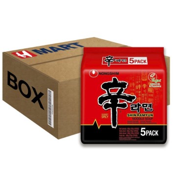 Nongshim Shin Ramyun(Multi) 120G*5*8