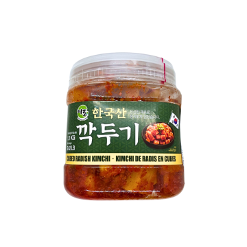 IDO Sliced Kkakdugi Kimchi 1.1KG