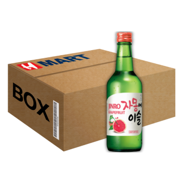 Jinro Chamisul Soju(Grapefruit) Alc 13% 350ML*20 (Box)