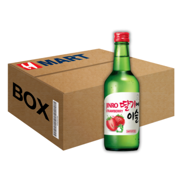 Hitejinro strawberry Soju Alc 13% 350ML*20 (Box)