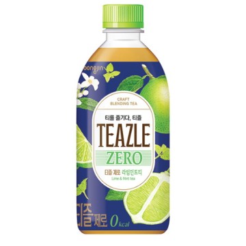 WOONG JIN Teazle Zero Tea(Lime&Mint) 500ML