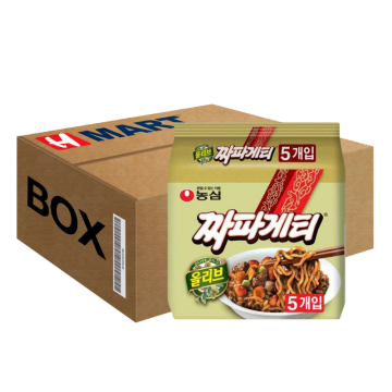 Nongshim Chapagetti (Multi) 140G*5*8 (Box) 韓國農心炸醬麵 (箱)