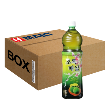 WOONGJIN Green Plum Drink 1.5L* 12 (BOX)