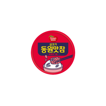 동원 살코기 맛참치-매콤참기름 90G