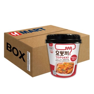 YP Yopokki Cup(Spicy Topokki) 140G*30 (Box)