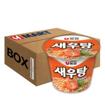 NONGSHIM Big Bowl Noodle Shrimp 115G*16 (Box)
