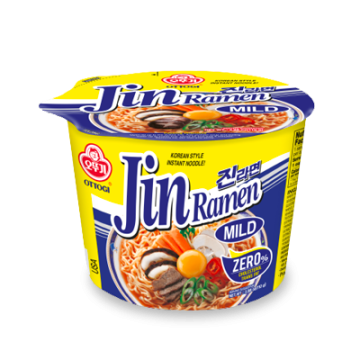 Ottogi Jin Ramyun Mild (Bowl) 110G