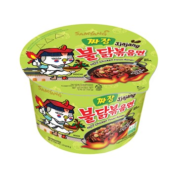 Samyang Hot Chicken Ramyun (Jjajang) cup 105G