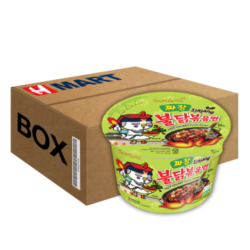 Samyang Hot Chicken Ramyun (Jjajang) Big Cup 105G*16 (Box)