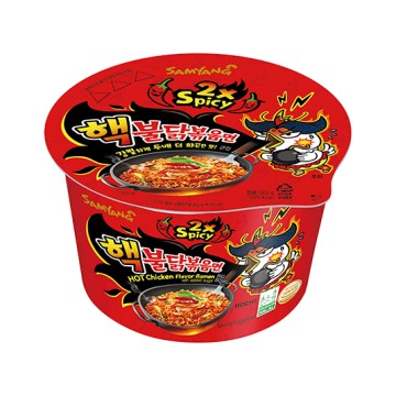 SY Hot Chicken Ramyun (Double Spicy) Big Bowl 105G