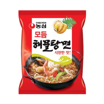 농심 모듬해물탕면 125G