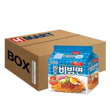 Paldo Bibimmyun (Sweet & Spicy Flavour) 130G*5*4 (BOX) 韓式甜辣乾拌麵