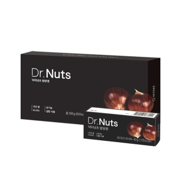 Dr. Nuts Dark Sweet Bean jelly with Chestnuts 200G(5입)