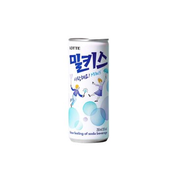 LOTTE CHILSUNG Milkis 250ML 韓國樂天優格風味碳酸飲品