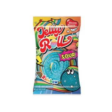 GSR Weeny Beeny Jelly Roll Sour(Rainbow) 40G