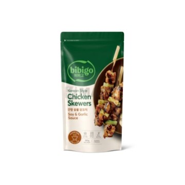 CJ Bibigo Korean Style Chicken Skewers Soy & Garlic 180G
