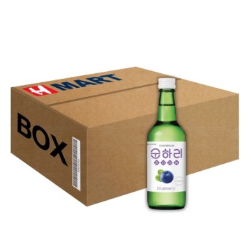 Lotte Chum Churum(Blueberry Flavour) Soju Alc 12% 360ML*20 (Box)