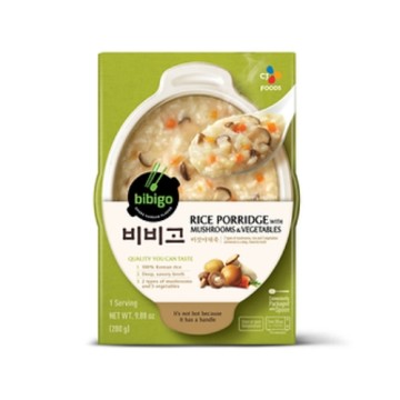 CJ 비비고 버섯 야채죽 280G