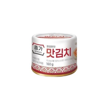 대상 종가집 김치(캔)(깔끔한맛) 160G