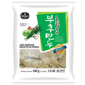 CP Frozen Leek Dumpling 540G 韓國冷凍韭菜水餃