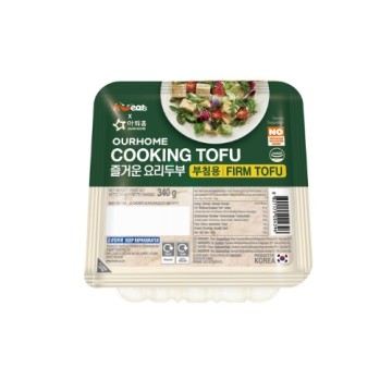 K-eats&Ourhome Cooking Tofu(Firm) 340G