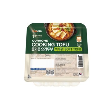 K-eats&Ourhome Cooking Tofu(Soft) 340G