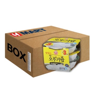 Ottogi Cooked Rice 210G*3*6 (Box)