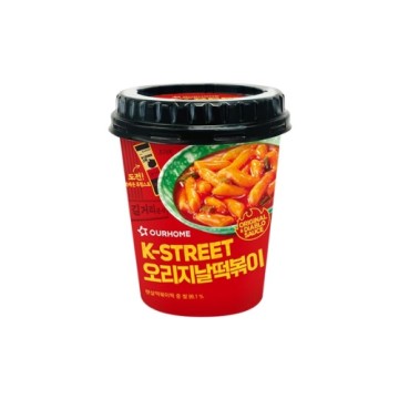 아워홈 K-STREET 떡볶이(컵)-오리지날 120G