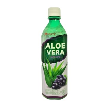 Lotte Aloe Vera Drink-Grape 500ML