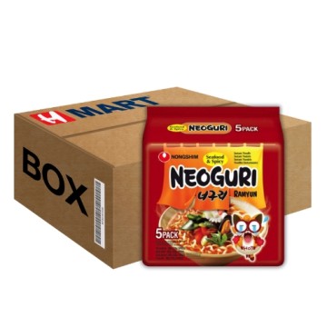 Nongshim Neoguri (Hot) Multi 120G*5*8
