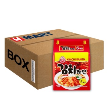 Ottogi Kimchi Ramyun 120G*5*8 (Box)