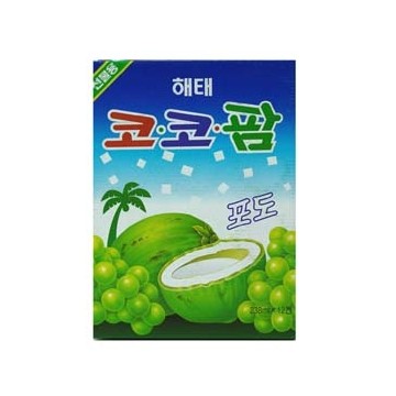 HAITAI BEVERAGE	Cocopam Soft Drink(Grape) 238ML*12
