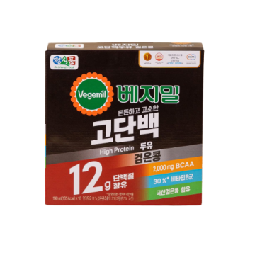 Vegemil Black Bean&High Protein Soya Drink 190ML*16(BOX)