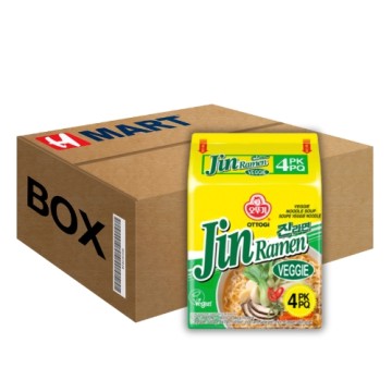 Ottogi Jin Veggi Ramyun-Vegan approved 110G*4*8 (Box)
