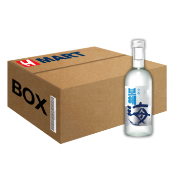 BoHae Korean Soju Alcohol-Alc.16.8% vol 375ML*20(BOX)