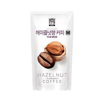 GSR 유어스) 헤이즐넛향 커피(파우치) 230ML