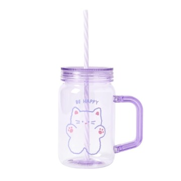 TUMBLER_Cat (650ml) Violet
