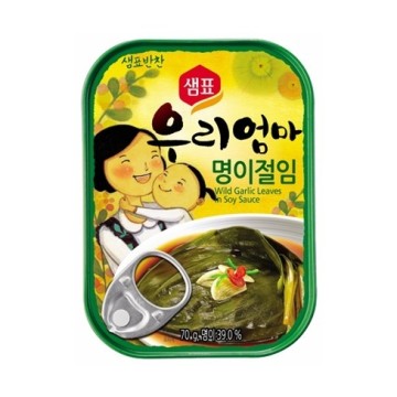 SEMPIO Canned Garlic Leaves in Soy sauce  70G