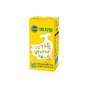 정식품 베지밀 입안가득바나나두유 190ML