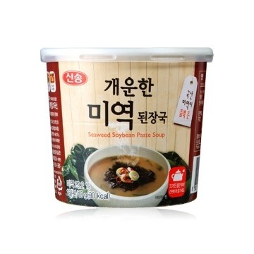 SHIN SONG Seaweed Soybean Paste Soup(Cup) 10G