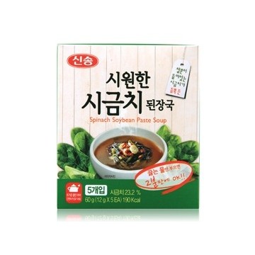 SHIN SONG Spinach Soybean Paste Soup (10G*5PK)