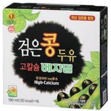 VEGEMIL	Black Bean&Calcium Soy Drink 190ML*16