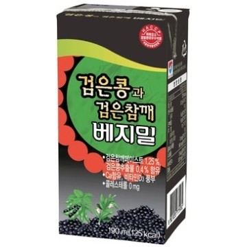VEGEMIL Soy Drink with Black Bean&Sesame Seed 190ML