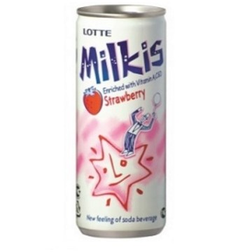 Lotte Milkis (Strawberry) 250ML