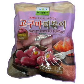 칠갑 고구마떡볶이 500G