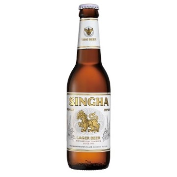 `Singha Lager Beer 5% 330ml