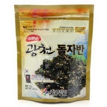 광천김 소문난광천 돌자반볶음 70G