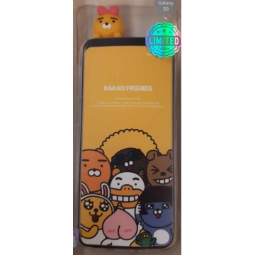 KAKAO Clear pocket art jelly case ribbon lion (Galaxy S9)